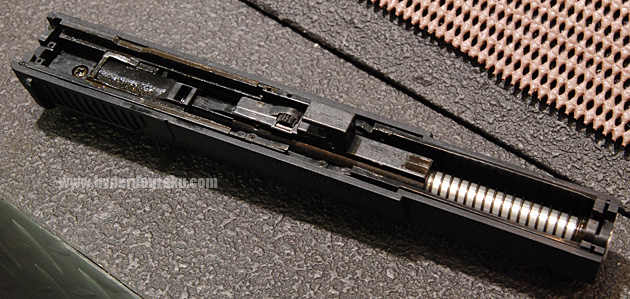 スライドを分解