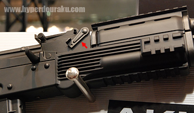 ハンドガードにはレール