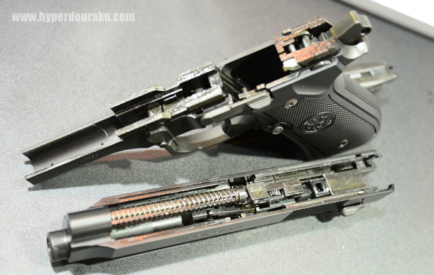 スライドを分解した状態