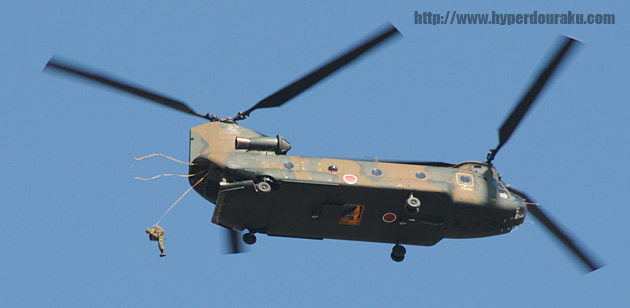 各指揮官がジャンプ