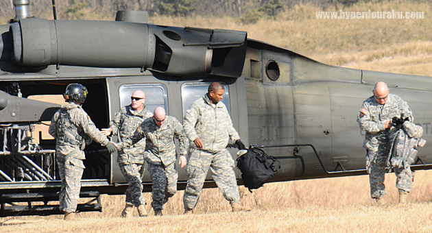 米陸軍のお偉いさん