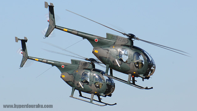 OH-6D観測ヘリコプター