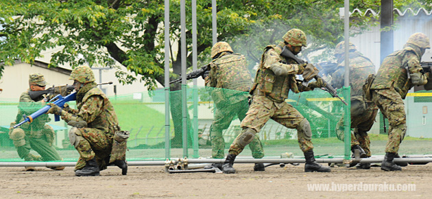 敵2名を瞬時に射殺