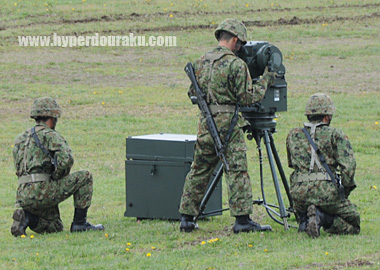 短SAMの目視照準具