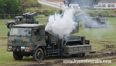 短SAM部隊が射撃