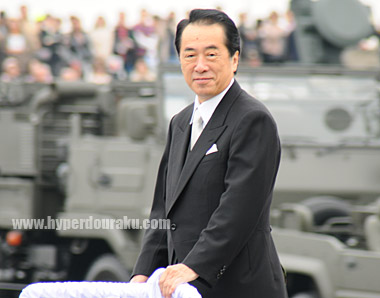 観閲官からの巡閲と訓示