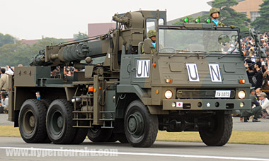 道路障害作業車