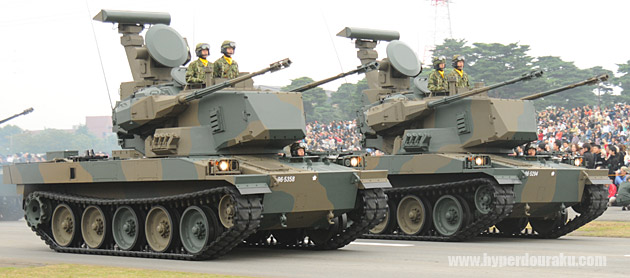 87式自走高射機関砲