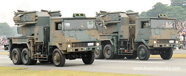 81式短距離地対空誘導弾の発射装置