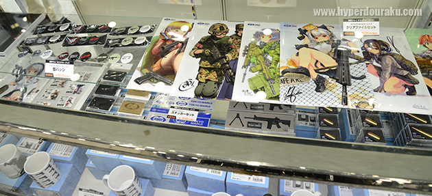 イラストのクリアファイル