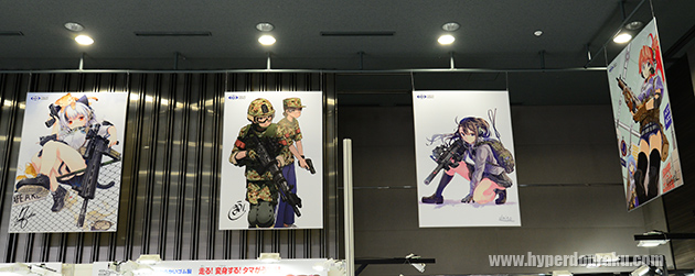 ミリタリー系イラストレーターとのコラボ作品