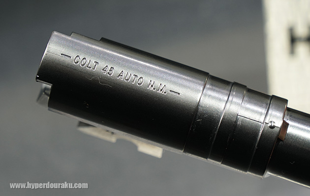 チャンバー上面の刻印