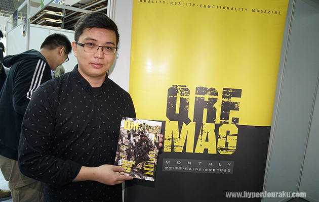 QRFマガジンの朱編集長