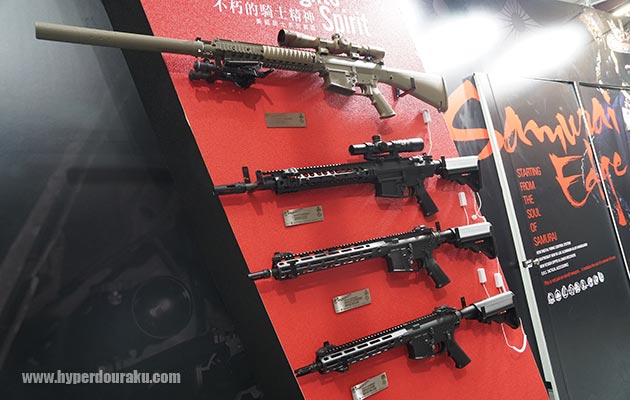 ガスブローバックライフルも続々登場