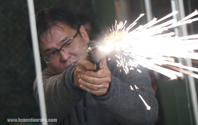 マズルフラッシュ