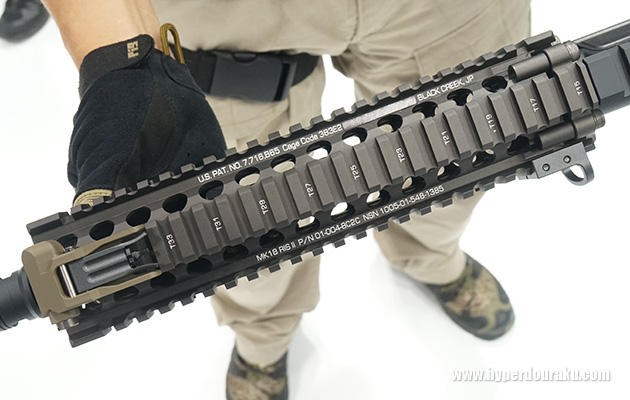 RIS IIのレールトップ