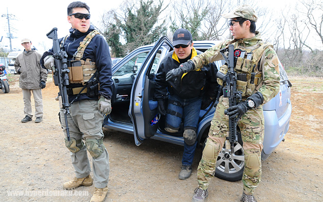 本物の車両を使用してのトレーニング