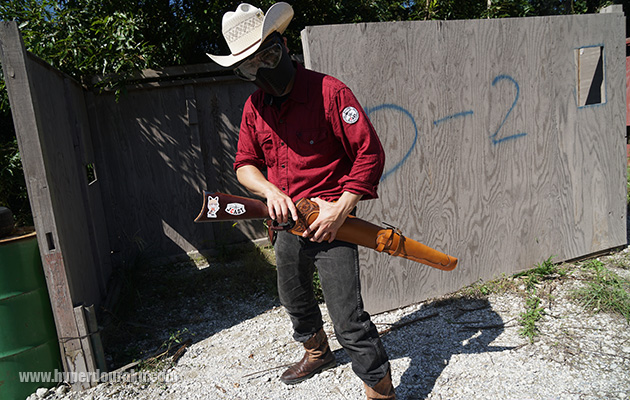 ライフルを入れるこんな長いホルスター