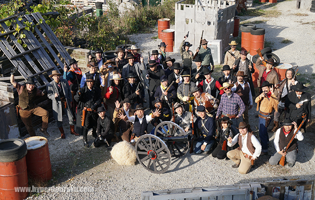 多くの西部劇ファンが集まった