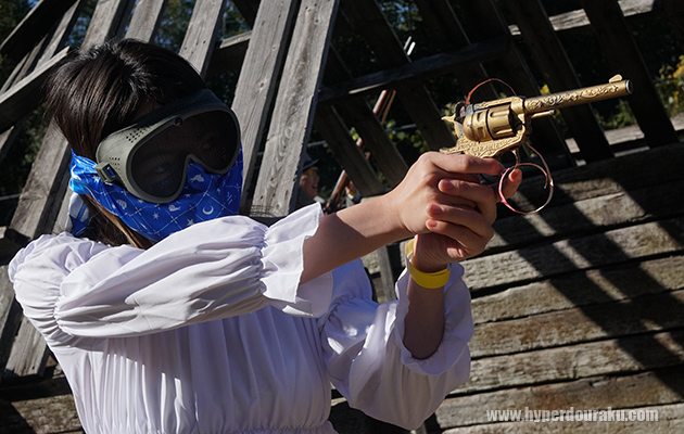 巻玉火薬を使用