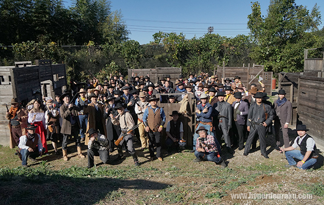今年も100名ほどのガンマン