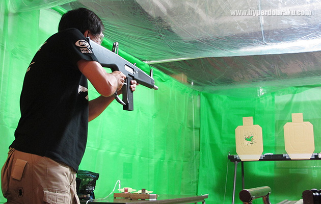 AA-12の射撃デモ