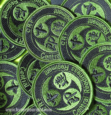 中央即応連帯(CRF)のマークのパッチ