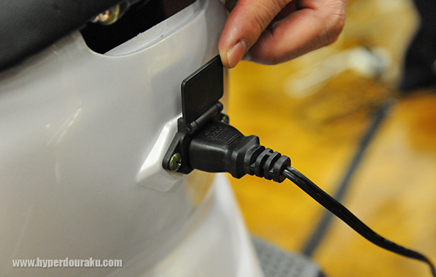 バッテリーを充電