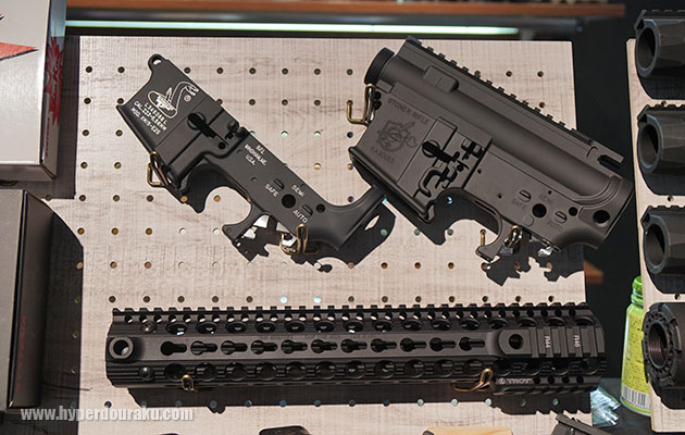 Bushmaster刻印のレシーバー