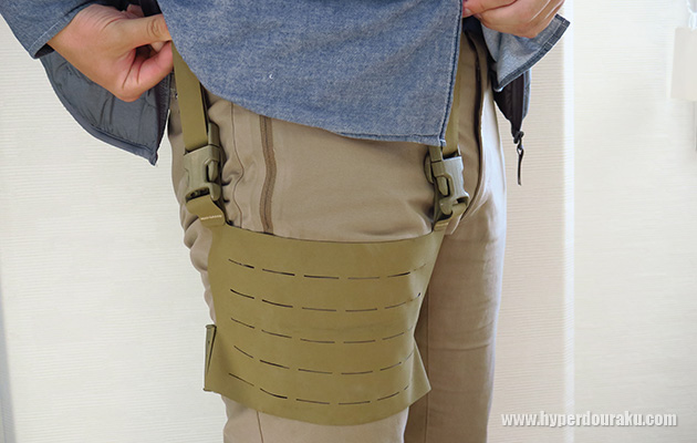 軽量レッグパネルで