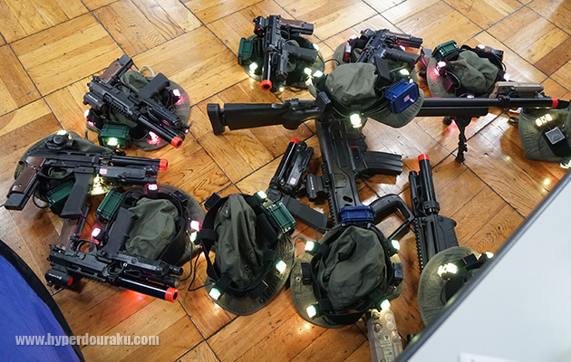 電動M93Rにファスガンの光線ユニットを装着