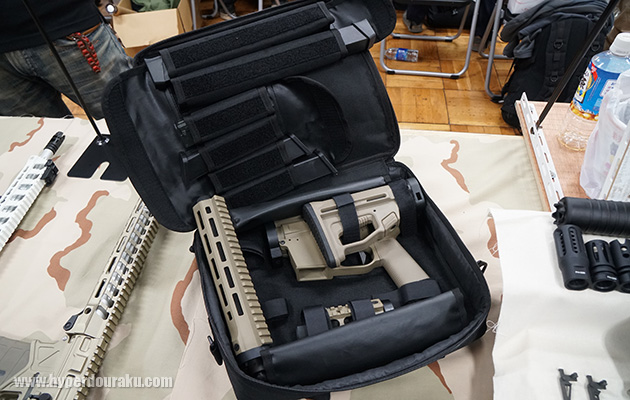 コンパクトなバッグに収納