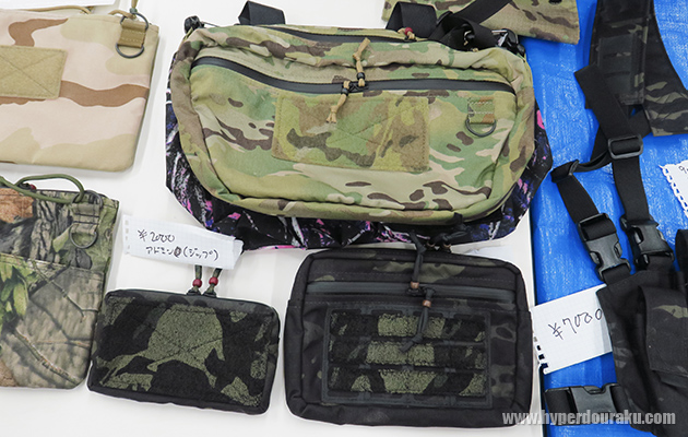 ショルダーバッグやポーチを製作