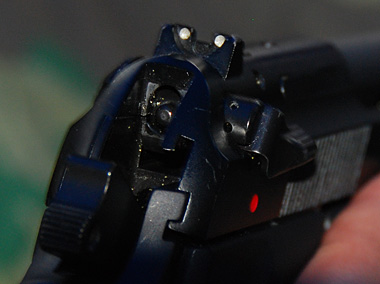 M9ピストル　リアサイト