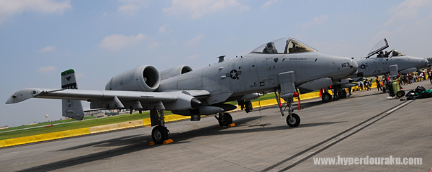 A-10Aサンダーボルト対地攻撃機