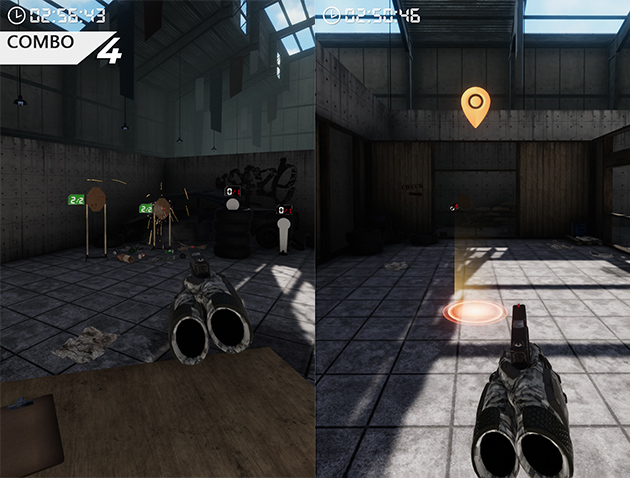 IPSCターゲットやフォーリングプレート