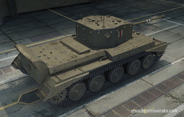 角ばった砲塔に跳ね上がったテイル