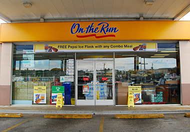 セルフのガソリンスタンド