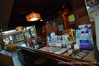 ドリンクを飲めるカウンター