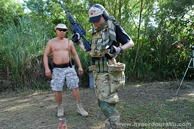 2ガンキャリーCQBにトライ