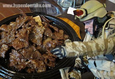 カルビとビビン冷麺