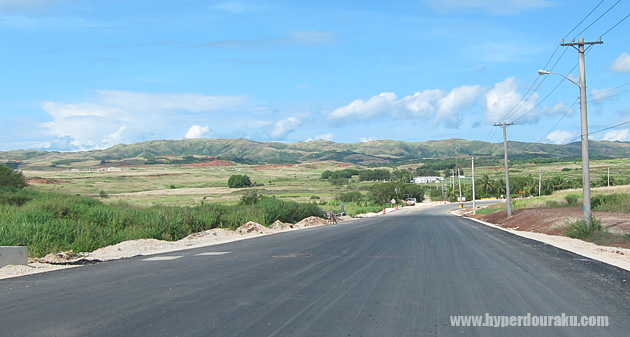 広々とした道路