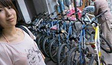 自転車をレンタル