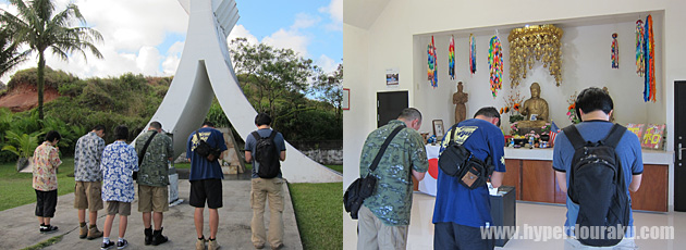 旅の無事を祈りつつお参り