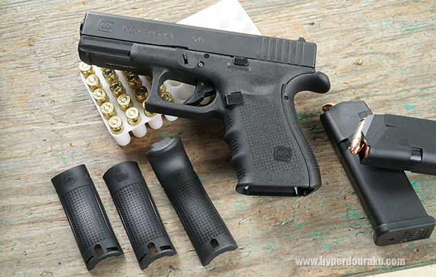 グロック19はコンパクトサイズ