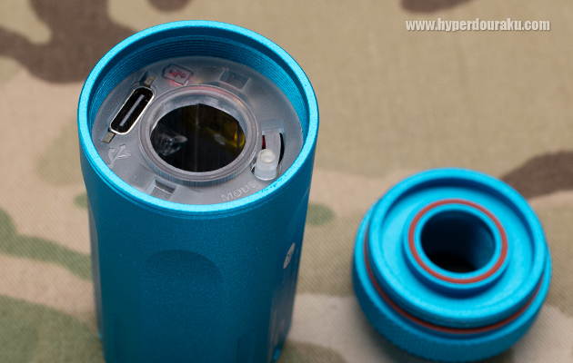 充電用のUSB Type-Cポート