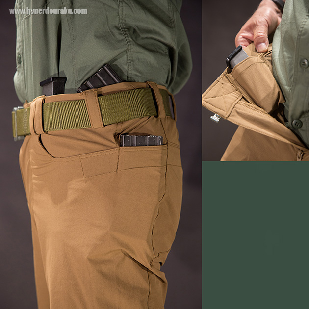 左側面に拳銃マグ