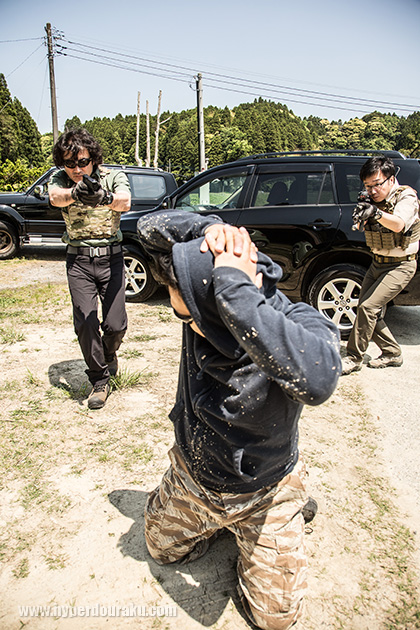 腰回りのポケット