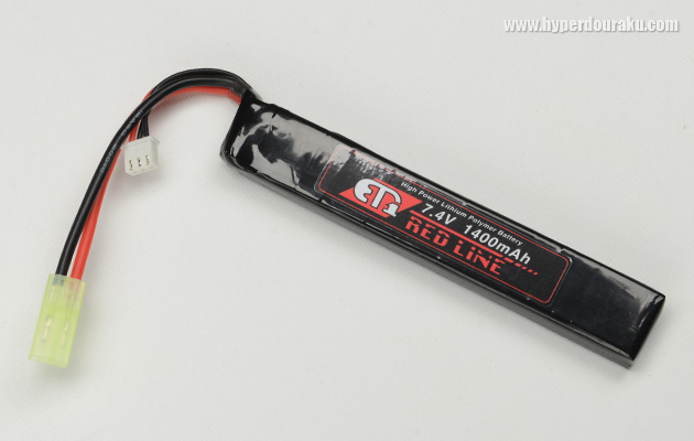 レッドライン 7.4V 1400mAh