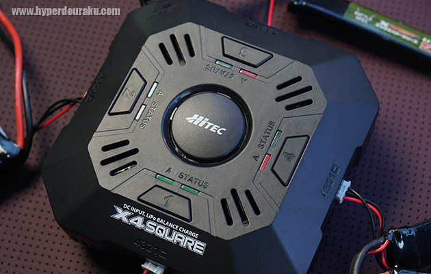 1～4のプッシュボタン